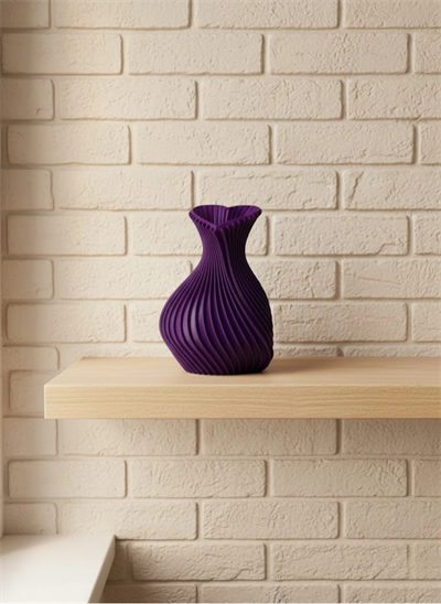 5 cm Mor Kalp Formlu Mini Vazo Modern Mini Dekor Ürünü