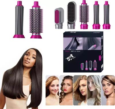 5 in 1 Hava Üflemeli Saç Düzleştirici (3936)