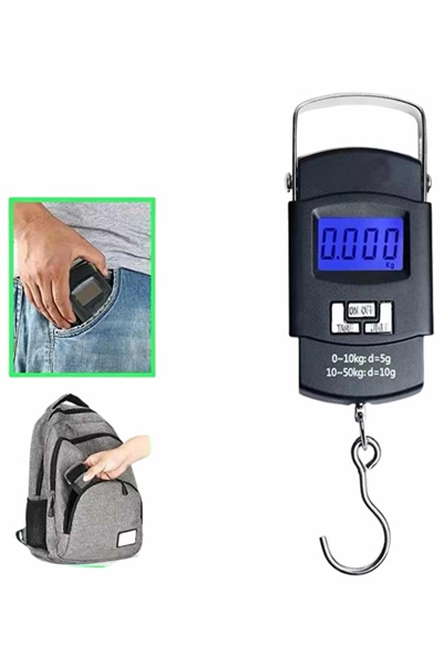 50 Kg Dijital El Terazisi Cep Tartısı El Kantarı Terazi
