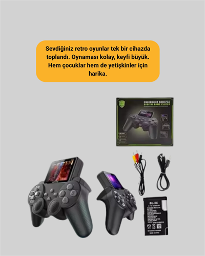 500 Oyun Tek Cihazda! Nostalji ve Eğlence Yanınızda