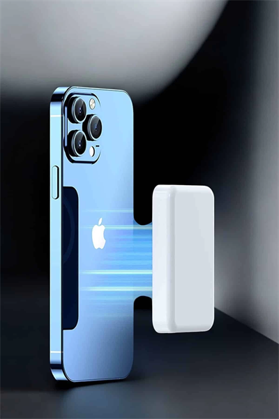 5000 Mah İOS Uyumlu Magsafe Kablosuz Şarj Hızlı Şarj Desteği