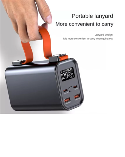 50000 mAh Powerbank Süper Hızlı Şarj LED Göstergeli Taşınabilir Şarj Cihazı