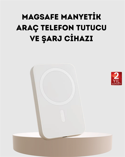 5000mAh Manyetik Powerbank – iPhone Serisi İçin Taşınabilir Kablosuz Şarj Cihazı
