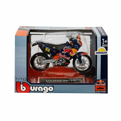 51070 SUN-BUR-1:18 Motor Red Bull KTM 450- 1 Adet Stokta Olan Gönderilir