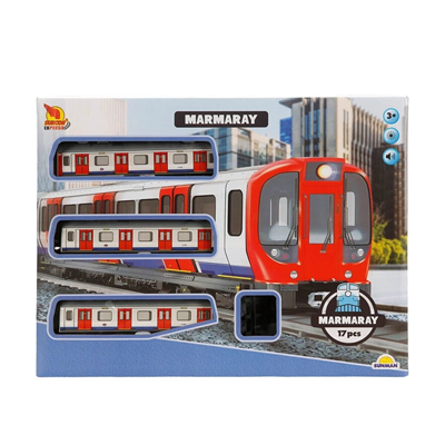 5117 SUN-RST-SNC-TREN SET MARMARAY 17PRÇ.B/O SES/IŞIK