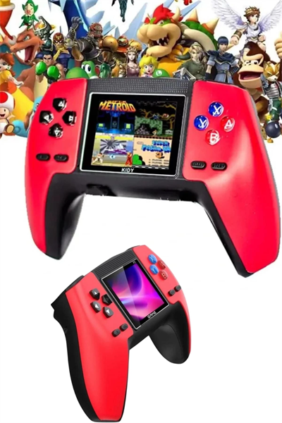 520 Retro Oyunlu El Konsolu Atari Oyun Konsolu Taşınabilir