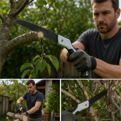53 Cm Katlanır Pelikan Testere, Büyük Boy, El Testeresi, Katlanabilir Budama Ve Kesim Testeresi, Kamp, Bahçe Ve Ahşap Kesim Testeresi Bx40