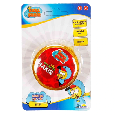 5354 SUN-RST-RSP-YOYO KRAL ŞAKİR 6CM SARI IŞIKLI KRTL KRAL