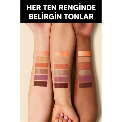 54lü Mat Sedefli Far Paleti