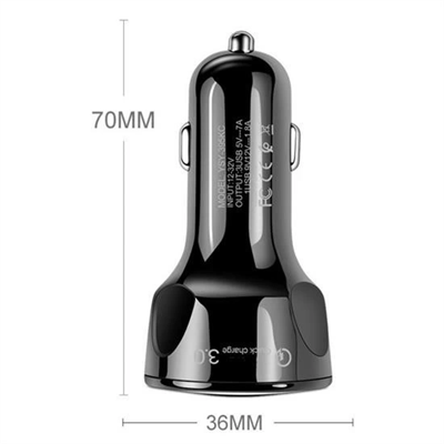55w 3 Port Usb Araç İçin Telefon Şarj Cihazı 3 Girişli Çakmaklık Adaptör-31a Pd 20w Qc 30