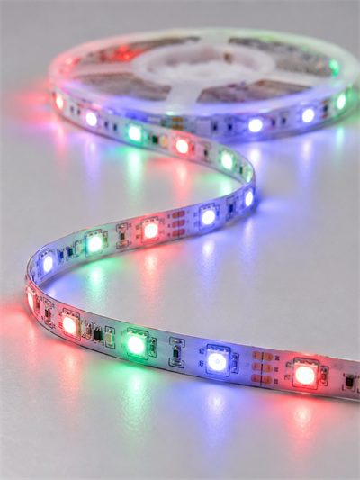 5M RGB Şerit LED Seti 12V 2835 SMD Kumandalı Ev Oda ve Dekoratif Ambiyans Aydınlatma