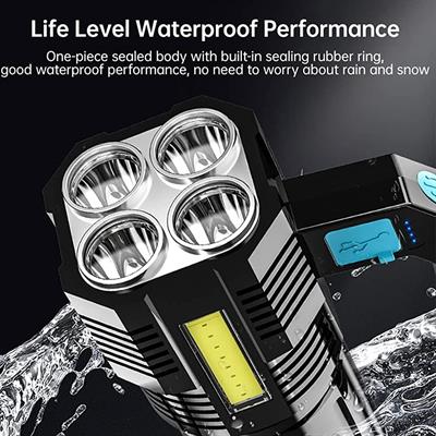 5W USB Şarjlı El Feneri (3936)