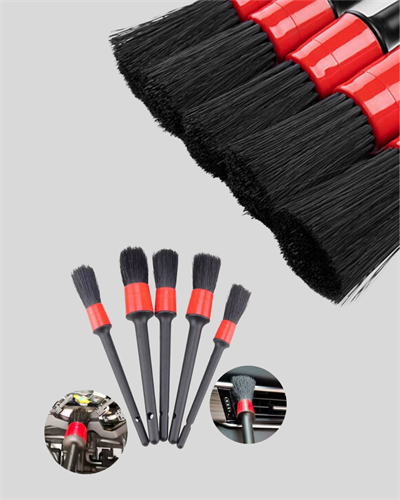 5li Araç Temizlik Fırça Seti-Detaylı Temizlik İçin Çok Amaçlı Fırçalar
