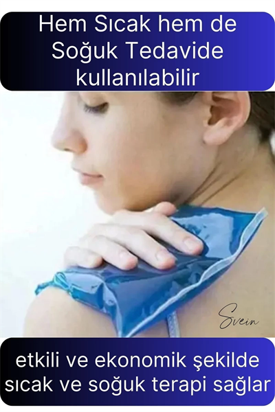 5li Avantaj Küçük Boy Soğuk Sıcak Kompres Buz Jel Termojel El Ayak Diz Ağrı Tekrar Kullanılabilir
