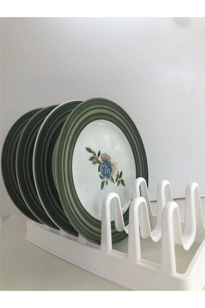 6 Bölmeli Tencere Kapak Rafı - Tencere Kapak Organizeri