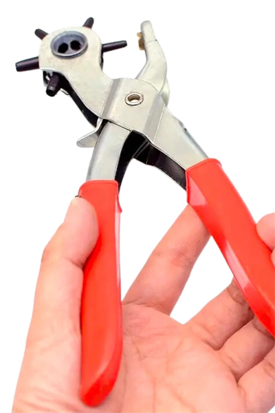 6 Farklı Boyutta Kemer Delme Pensesi Kemer Delici Delik Açıcı Aparat
