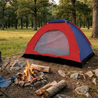 6 Kişilik Manuel Kurulum Kamp Çadırı – Aile, Doğa, Piknik Ve Outdoor Kamp Çadırı 220x250x150 Cm Bx40