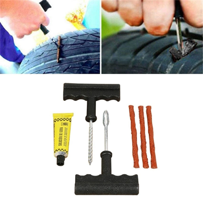 6 Parça Araba Motosiklet Otomobil Bisiklet Lastik Tamir Kiti Araç Bakım Seti Bx40