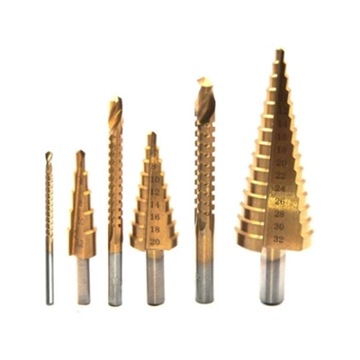 6 Parça Kademeli Matkap Ucu Seti