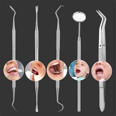 6 Parça Kutulu Ağız Bakımı Diş Bakım Seti Ağız Hijyen Takımı Bx40