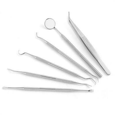 6 Parça Kutulu Ağız Bakımı Diş Bakım Seti Ağız Hijyen Takımı (3936)