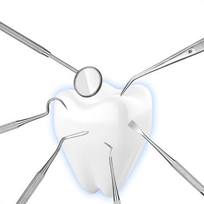 6 Parça Kutulu Ağız Bakımı Diş Bakım Seti Ağız Hijyen Takımı (3936)