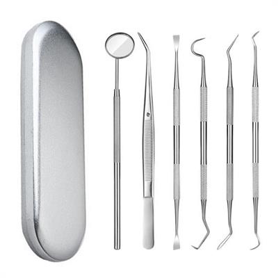 6 Parça Kutulu Ağız Bakımı Diş Bakım Seti Ağız Hijyen Takımı (3936)