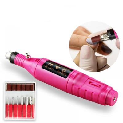 6 Uçlu Elektrikli Manikür Pedikür Seti ( 2000-300RPM HIZ ) (3936)