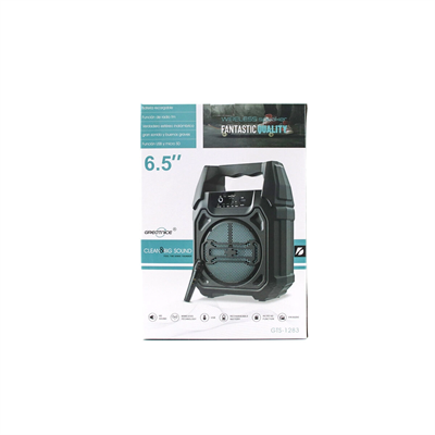 6.5 Inc Bluetooth Wireless Mikrofonlu Hoparlör - Speaker Usb Sarjlı Aux - Tf - Usb Ps-1283 Bx40