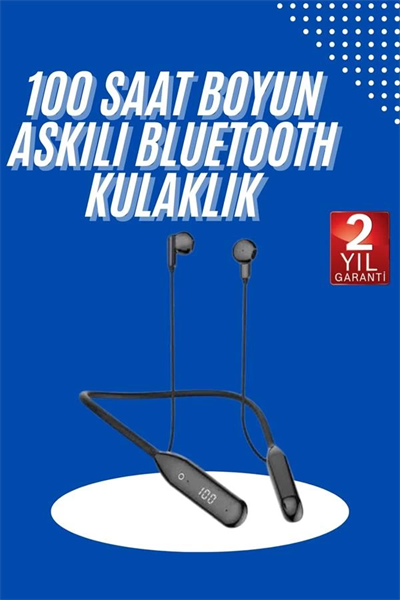 60 Saat Uyumlu Bluetooth Kulaklık Kablolu ANC Özellikli Kulaklık