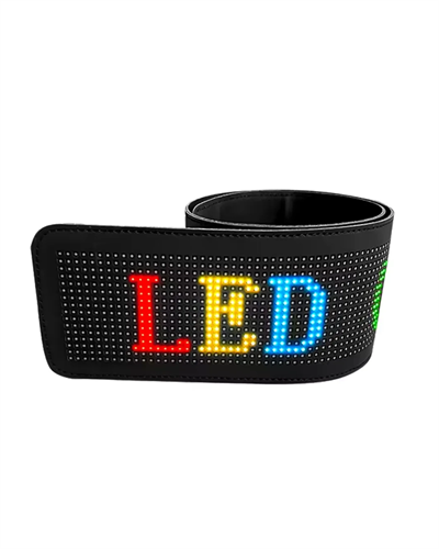 60 cm LED Matrix Panel 16x96 Piksel Bluetooth Kontrollü RGB Kayan Yazı Ekranı