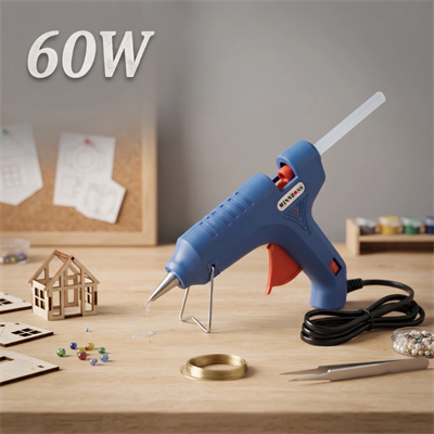 60W Sıcak Silikon Tabancası - Elektrikli - 11 mm Mum Silikon Uyumlu