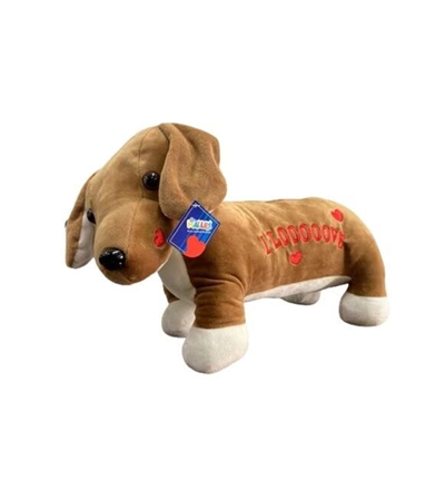 62203 PELUŞ 45 CM AŞIK KÖPEK YASTIK -HLY