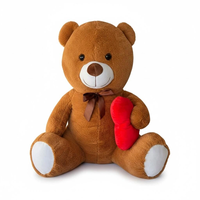62531 PELUŞ 80CM KAPLİ AYI PELUŞ OYUNCAK