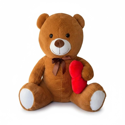 62531 PELUŞ 80CM KAPLİ AYI PELUŞ OYUNCAK