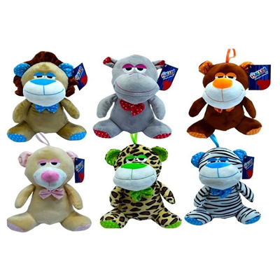 62575 26 cm Yorgun Asortiler Peluş