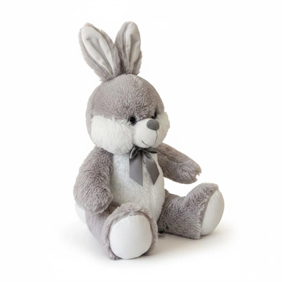 62884 PELUŞ 40CM RENKLİ PARLAK TAVŞANLAR PELUŞ OYUNCAK