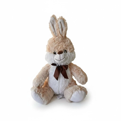 62884 PELUŞ 40CM RENKLİ PARLAK TAVŞANLAR PELUŞ OYUNCAK