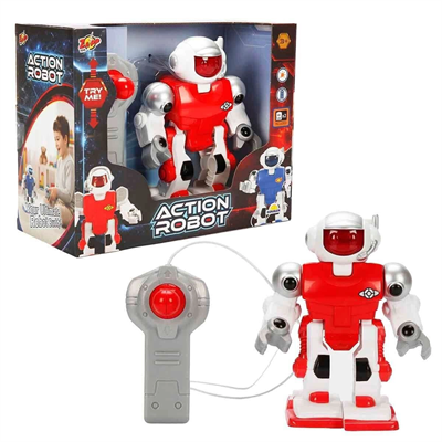 6534 SUN-SABC-ZAP-KK MİNİ ACTION ROBOT IŞIKLI 2A
