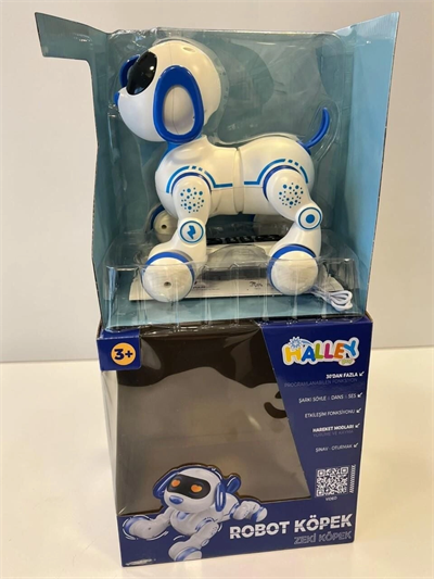 6601 UZK KUMANDALI DANS EDEBİLEN ROBOT KÖPEK -ZRV
