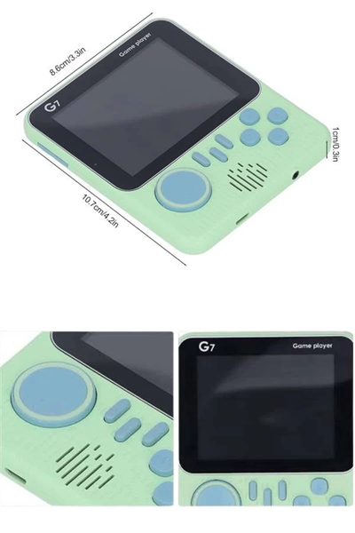 666 Oyunlu Retro El Konsolu Atari 3.5 İnç Taşınabilir Oyun Konsolu