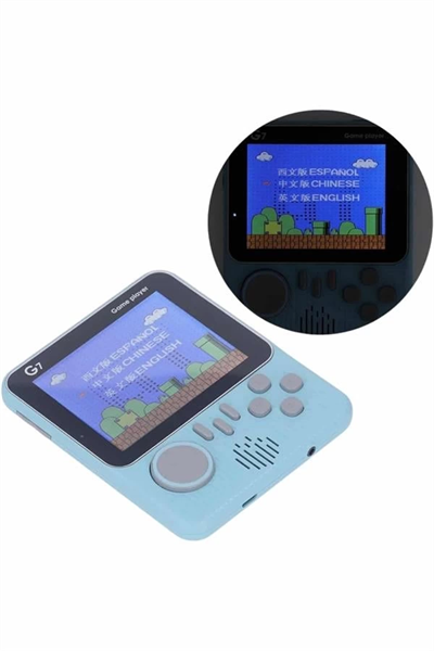 666 Oyunlu Retro El Konsolu Atari 3.5 İnç Taşınabilir Oyun Konsolu