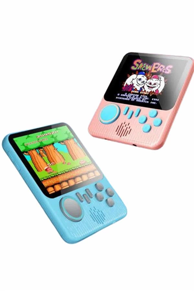 666 Oyunlu Retro El Konsolu Atari 3.5 İnç Taşınabilir Oyun Konsolu