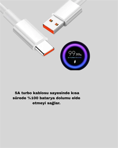 67 Watt Turbo Şarj Cihazı Motorola G30 G50 G60 G82 Uyumlu Yeni Nesil