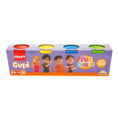 6715 SUN-SABC-CRF-OYUN HAMURU 4LÜ GUPİ 4X120GR GUP