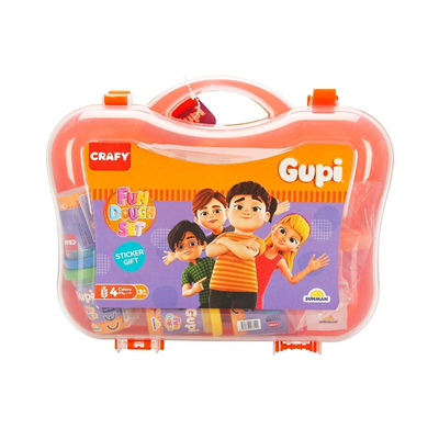 6716 SUN-SABC-CRF-OYUN HAMUR SET GUPİ PLSTK ÇNT 4X50GR 20PRÇ GUP