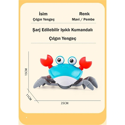 6721E ŞARJLI KUMANDALI YENGEÇ