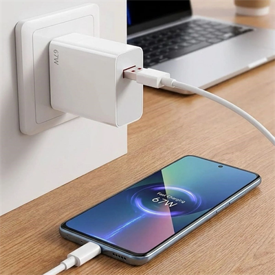 67w Hızlı Şarj Adaptörü Usb To Type-c – Pd Destekli, Akıllı Hızlı Şarj Başlığı, Güvenli Güç Adaptörü Bx40