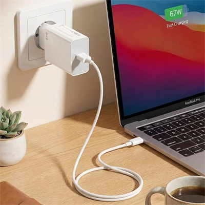 67w Hızlı Şarj Adaptörü Usb To Type-c – Pd Destekli, Akıllı Hızlı Şarj Başlığı, Güvenli Güç Adaptörü Bx40