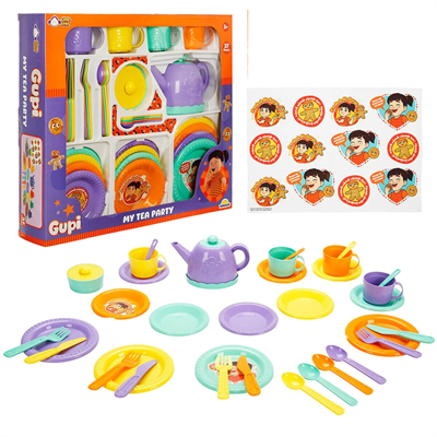 6831 SUN-SABC-H-ÇAY SETİ KUTULU GUPİ MY TEA PARTY 36PRÇ GUP